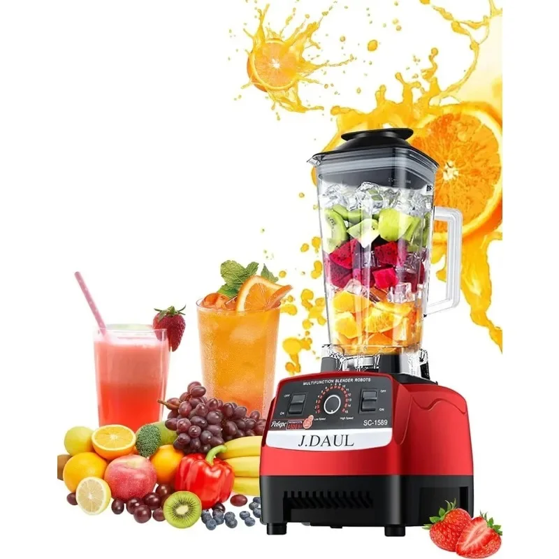 J.DAUL Professional high speed Blender, Personal Blender for Shakes and Smoothies,Powerful 4500-Watt Blender for Juice
J.DAUL Professional high speed Blender, Personal Blender for Shakes and Smoothies,Powerful 4500-Watt Blender for Juice