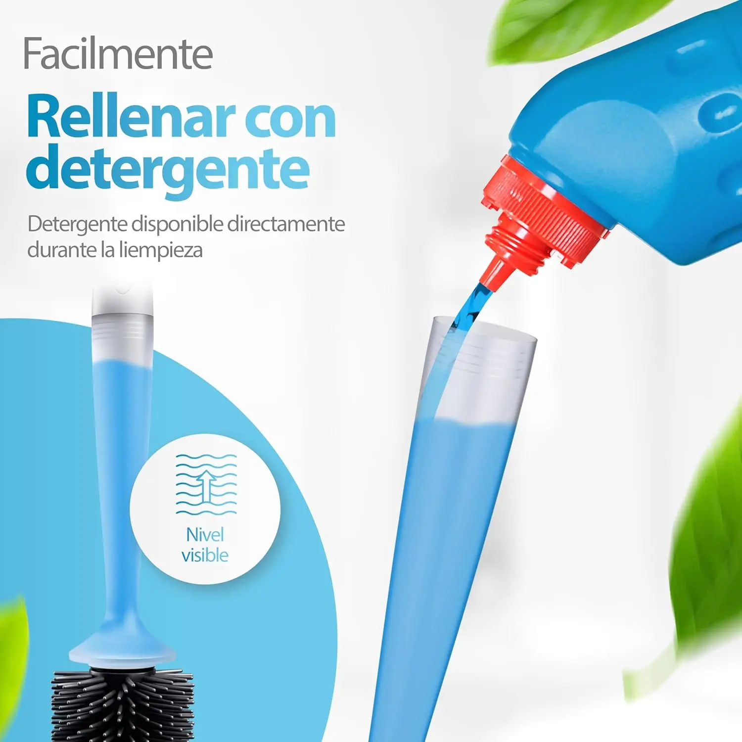 Refillable Silicone Toilet Brush Wall Mount Toilet Bowl Cleaning Brush Set for Corner Cleaning Tools Bathroom Accessories
Refillable Silicone Toilet Brush Wall Mount Toilet Bowl Cleaning Brush Set for Corner Cleaning Tools Bathroom Accessories