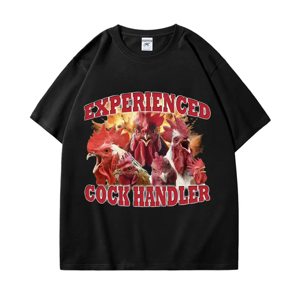 Experienced Cock Handler T Shirt Funny Chicken Lover Meme Graphic T Shirts Men Women Y2k Fashion Oversized T-shirts Streetwear
Experienced Cock Handler T Shirt Funny Chicken Lover Meme Graphic T Shirts Men Women Y2k Fashion Oversized T-shirts Streetwear