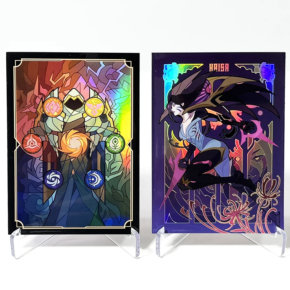 60PCS/Bag Foil Card Sleeve High Quality Broad Game Trading Card Protection Gift Toy Sleeve Outer Cover 66X91MM Standard Size TCG
60PCS/Bag Foil Card Sleeve High Quality Broad Game Trading Card Protection Gift Toy Sleeve Outer Cover 66X91MM Standard Size TCG