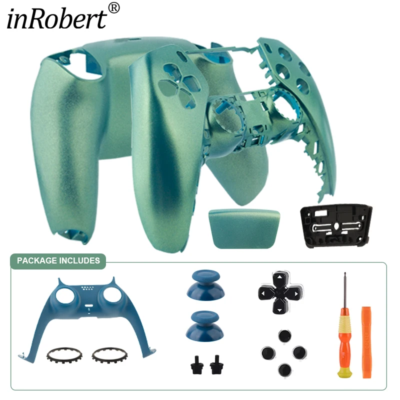 Full Replacement Shell Set For PS5 Controller BDM-010/020/030/040/050 DIY Faceplate Cover with Buttons Thumbsticks and Tools
Full Replacement Shell Set For PS5 Controller BDM-010/020/030/040/050 DIY Faceplate Cover with Buttons Thumbsticks and Tools