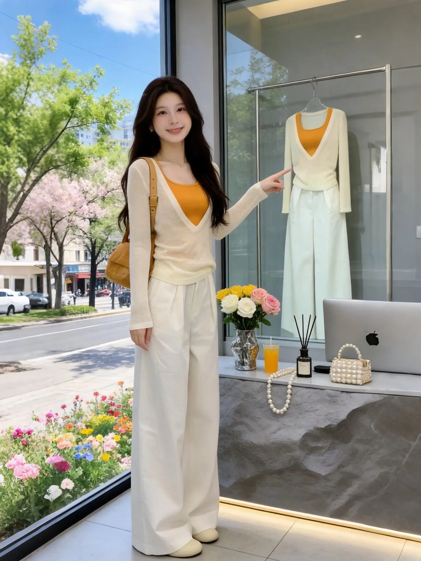 Elegant Korean Style Long Sleeve Sun Protection Cover up Top Women's Summer 2026 New Vest Small Top Two Piece Set
Elegant Korean Style Long Sleeve Sun Protection Cover up Top Women's Summer 2026 New Vest Small Top Two Piece Set