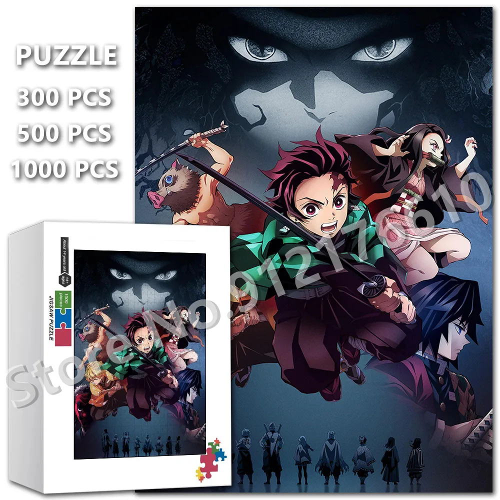 Demon Slayer DIY Jigsaw Puzzles for Adults Kamado Tanjirou Anime Comic Assembled Educational Puzzles Family Toys Gifts
Demon Slayer DIY Jigsaw Puzzles for Adults Kamado Tanjirou Anime Comic Assembled Educational Puzzles Family Toys Gifts