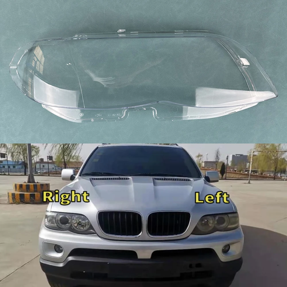 For BMW X5 E53 2004 2005 2006 2007 Car Accessories Headlight Cover Transparent Lampshade Lamp Lens Headlamp Shell Plexiglass
For BMW X5 E53 2004 2005 2006 2007 Car Accessories Headlight Cover Transparent Lampshade Lamp Lens Headlamp Shell Plexiglass