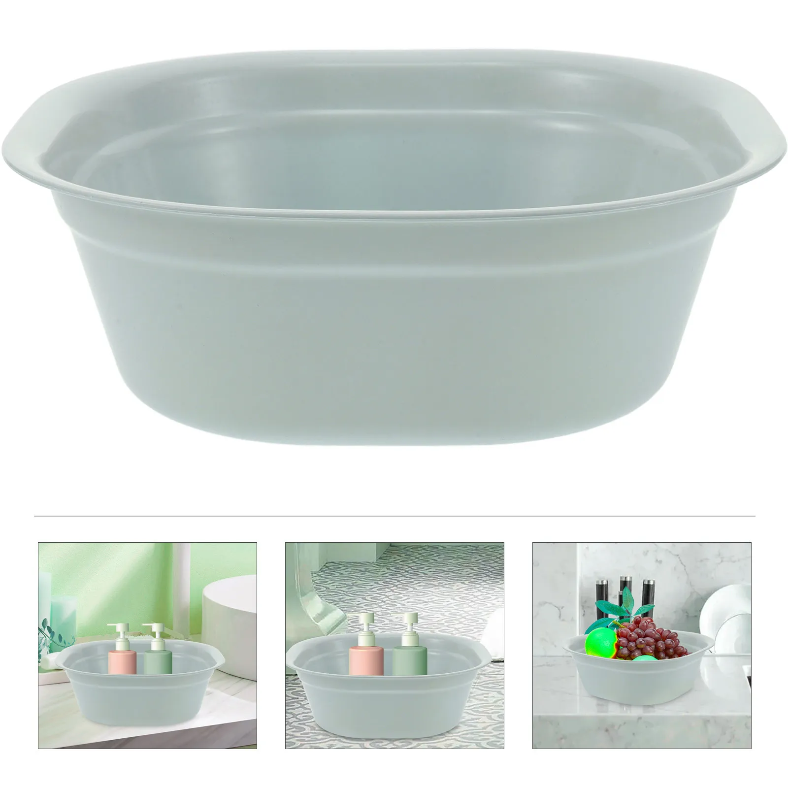 Large Thickened Square Plastic Wash Basin Space Saving Modern Aesthetic for Kitchen Laundry Bathroom Foot Soak Dishwashing Basin
Large Thickened Square Plastic Wash Basin Space Saving Modern Aesthetic for Kitchen Laundry Bathroom Foot Soak Dishwashing Basin