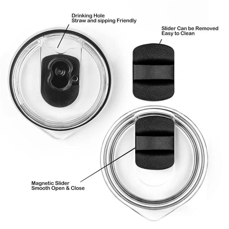 ABAH-2PCS Magnetic Spill Proof Tumbler Lid 30OZ Tumbler Water Cup Lid Cups Magnet Cover Mug Bottles Lid
ABAH-2PCS Magnetic Spill Proof Tumbler Lid 30OZ Tumbler Water Cup Lid Cups Magnet Cover Mug Bottles Lid