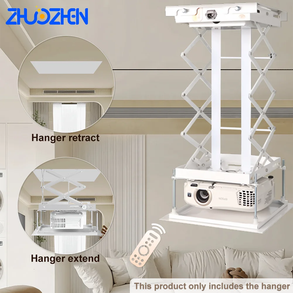Zhuozhen Projector Accessories Ceiling Electric Lift Bracket Hidden adjustable length For BENQ i780 Optoma Sony Epson Projector
Zhuozhen Projector Accessories Ceiling Electric Lift Bracket Hidden adjustable length For BENQ i780 Optoma Sony Epson Projector