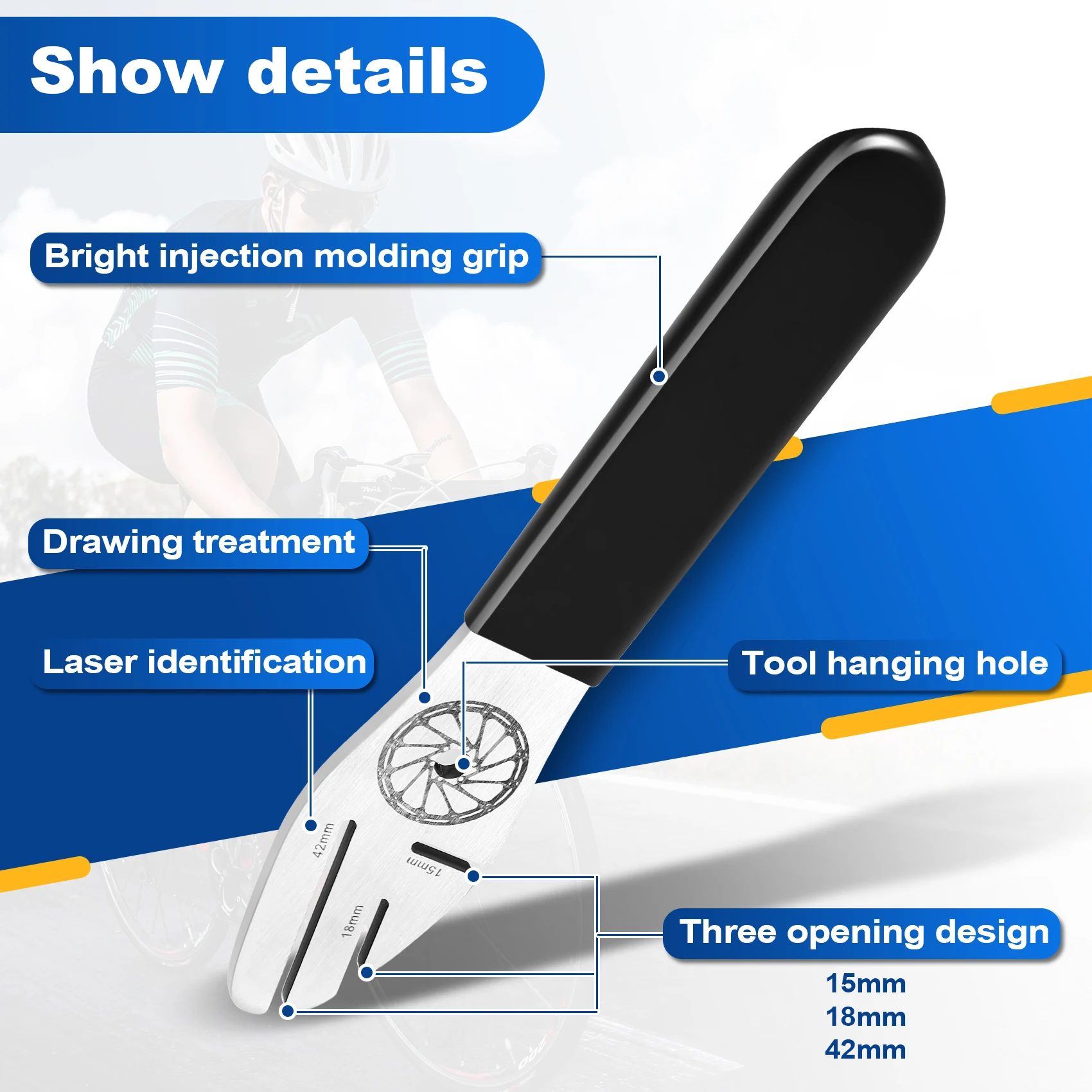ABVB-Bike Disc Brake Correction Wrench Brake Rotor Alignment Truing Tool With Disc Brake Pads Tool For MTB Road Bike
ABVB-Bike Disc Brake Correction Wrench Brake Rotor Alignment Truing Tool With Disc Brake Pads Tool For MTB Road Bike