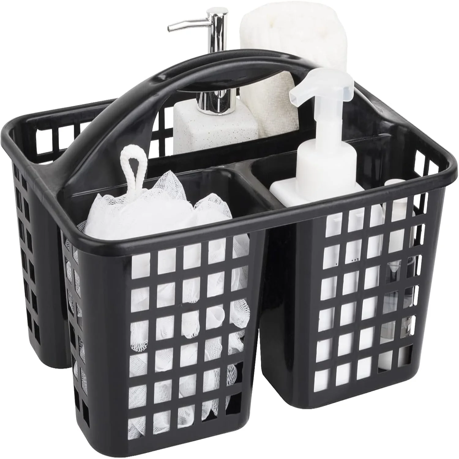 Cleanning Caddy Basket Plastic Shower Caddy Bucket with Handle for Garden, Cleaning Supplies, Gray
Cleanning Caddy Basket Plastic Shower Caddy Bucket with Handle for Garden, Cleaning Supplies, Gray