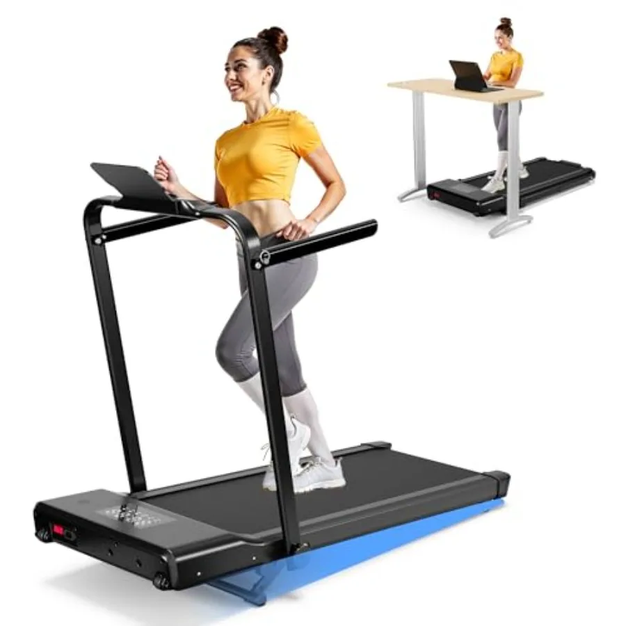 Walking Pad Treadmill with Incline and Handle Bar 4-in-1 Foldable Under Desk Treadmills for Home Small or Office 300 lbs Capaci
Walking Pad Treadmill with Incline and Handle Bar 4-in-1 Foldable Under Desk Treadmills for Home Small or Office 300 lbs Capaci