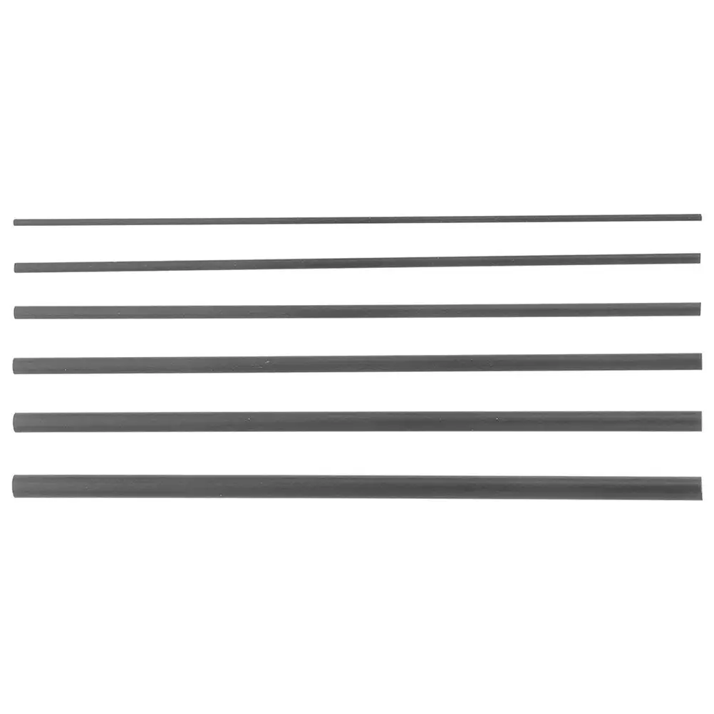 6Pcs Carbon Fiber Rod Repair Kit for Fishing Pole Repair Strong Solid Carbon Fiber Rods Different Diameters Compatible with All
6Pcs Carbon Fiber Rod Repair Kit for Fishing Pole Repair Strong Solid Carbon Fiber Rods Different Diameters Compatible with All