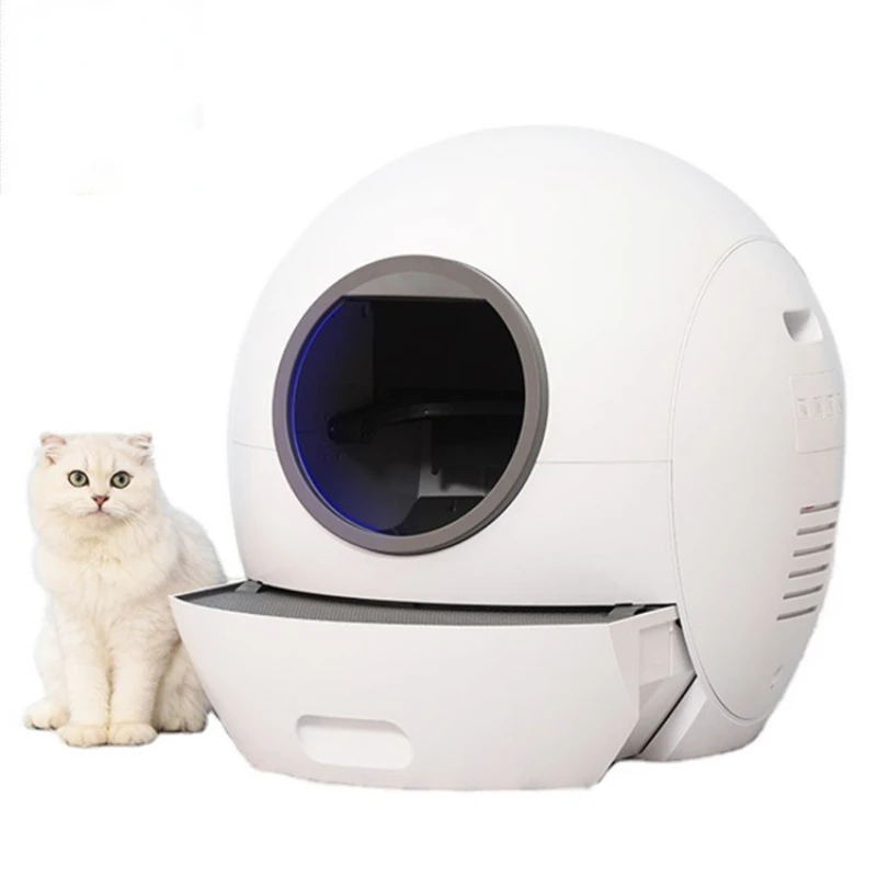 Smart UV Disinfection Plastic Automatic Splash-proof Durable Pet Cat Litter Box Open Cat Toilet Cleaning Supplies
Smart UV Disinfection Plastic Automatic Splash-proof Durable Pet Cat Litter Box Open Cat Toilet Cleaning Supplies