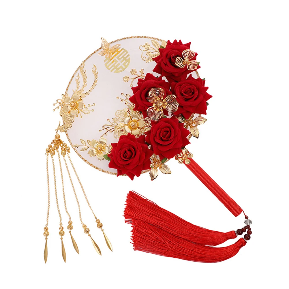 Wedding Fan Chinese Round Silk Flower Hand Fans Party Favors Bridal Accessories Dance Events Stage Decorations
Wedding Fan Chinese Round Silk Flower Hand Fans Party Favors Bridal Accessories Dance Events Stage Decorations