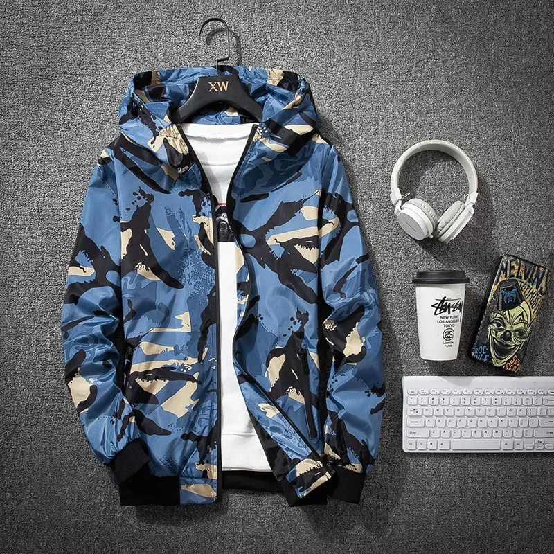 Prowow New Men Casual Spring Hooded Camouflage Jacket Mens Streetwear Hip Hop Sportwear Slim Camo Jacket Clothes
Prowow New Men Casual Spring Hooded Camouflage Jacket Mens Streetwear Hip Hop Sportwear Slim Camo Jacket Clothes