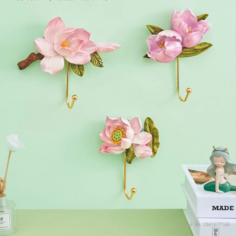 Chinese Light Luxury Flower Style Hook into the Door, Creative Decoration, Wall Key, New
Chinese Light Luxury Flower Style Hook into the Door, Creative Decoration, Wall Key, New