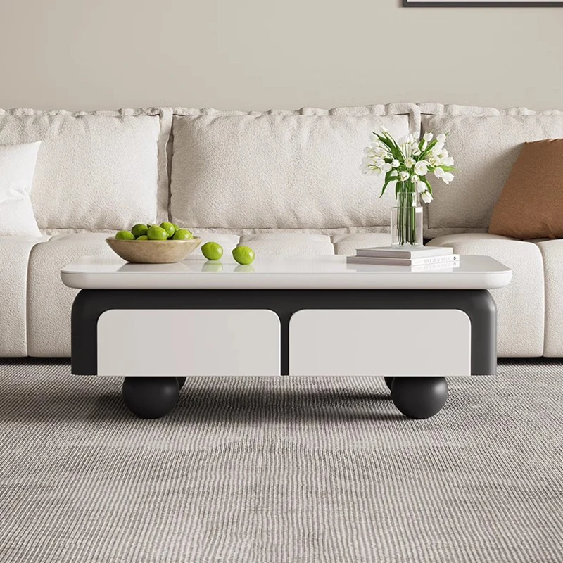 Trendy Unique Design Coffee Table Light Luxury Cream Style Coffee Table Modern Aesthetic Stolik Kawowy Living Room Furniture
Trendy Unique Design Coffee Table Light Luxury Cream Style Coffee Table Modern Aesthetic Stolik Kawowy Living Room Furniture