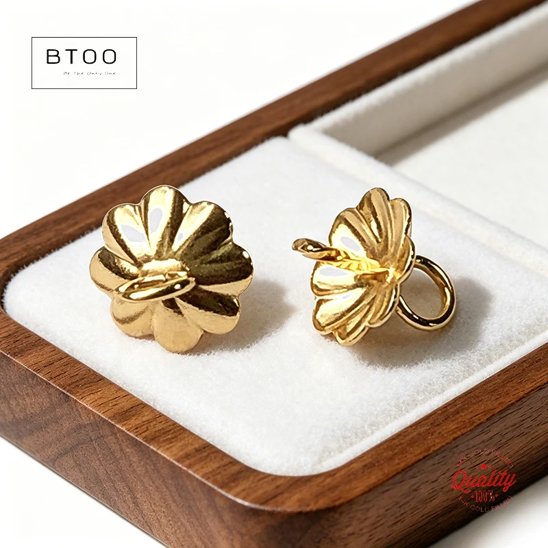 Flower Cup Twist Peg Drops Bead Cap 4MM/6MM Gold Filled Jewelry Findings for DIY Accessories 14K Gold Filled
Flower Cup Twist Peg Drops Bead Cap 4MM/6MM Gold Filled Jewelry Findings for DIY Accessories 14K Gold Filled