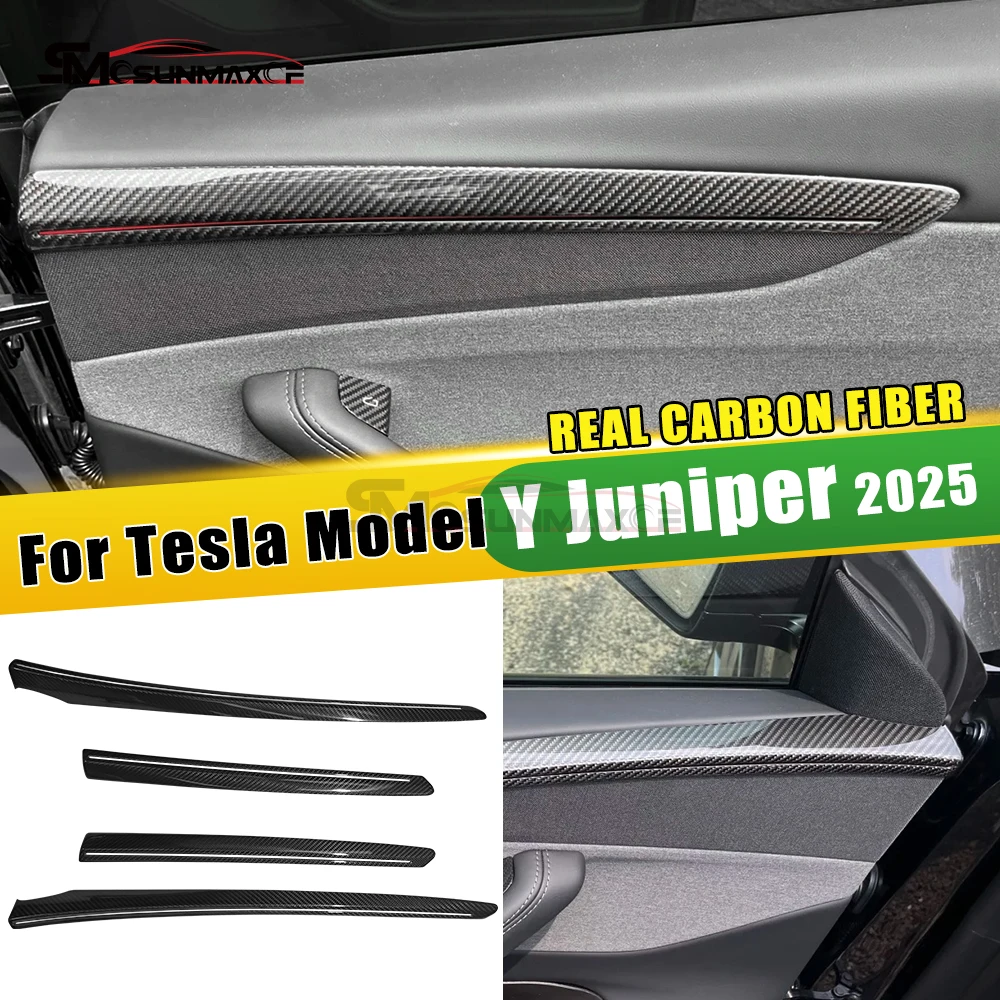 Real Carbon Fiber Car Door Decoration Strip Protect Stickers Automotive Interior Accessory For 2025 Tesla Model Y Juniper
Real Carbon Fiber Car Door Decoration Strip Protect Stickers Automotive Interior Accessory For 2025 Tesla Model Y Juniper