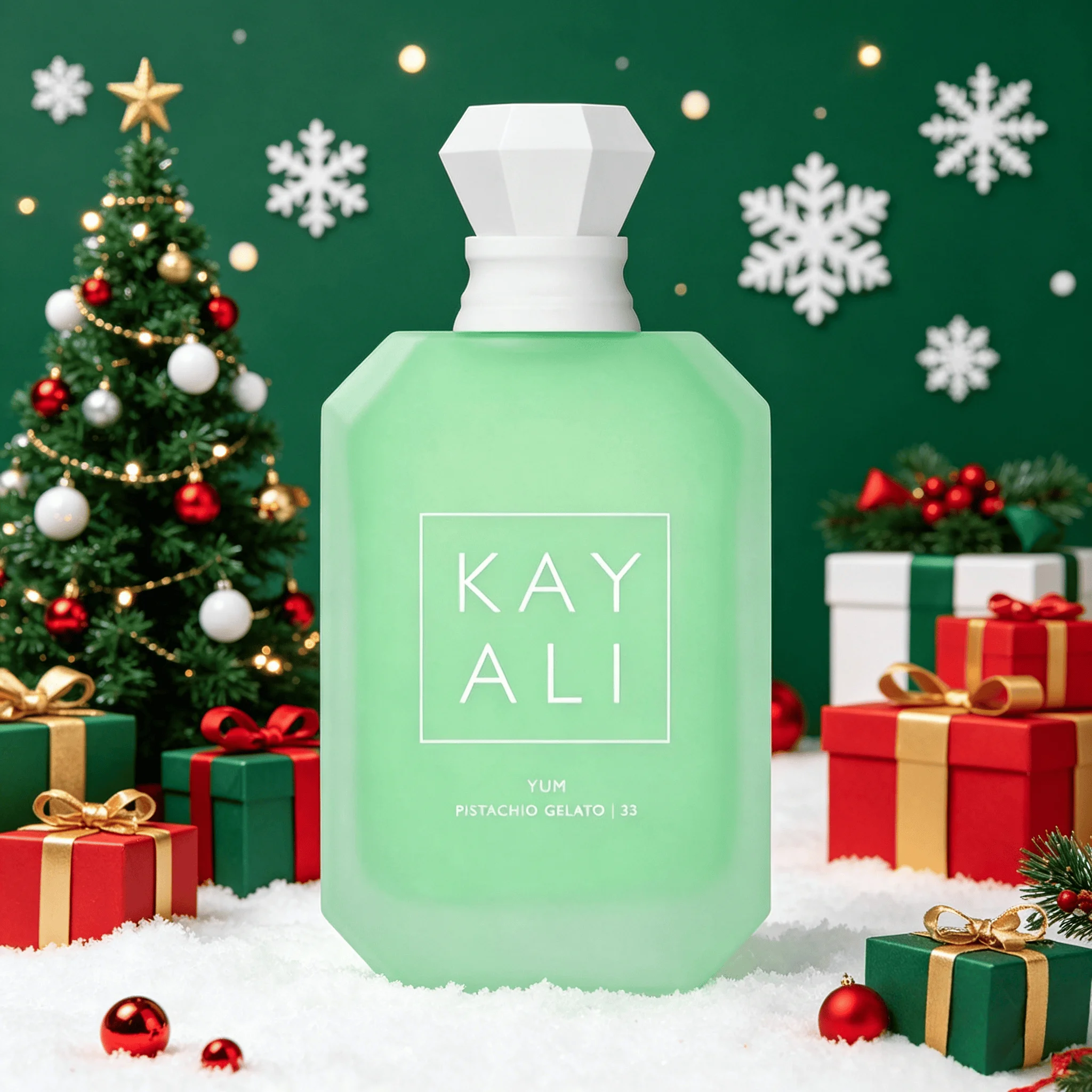 Kayali Yum Pistachio Gelato 33 Eau de Parfum Long Lasting Fragrance Women Perfume Christmas Gift Box Luxury Green Perfume Bottle Holiday Present for Ladies
Kayali Yum Pistachio Gelato 33 Eau de Parfum Long Lasting Fragrance Women Perfume Christmas Gift Box Luxury Green Perfume Bottle Holiday Present for Ladies