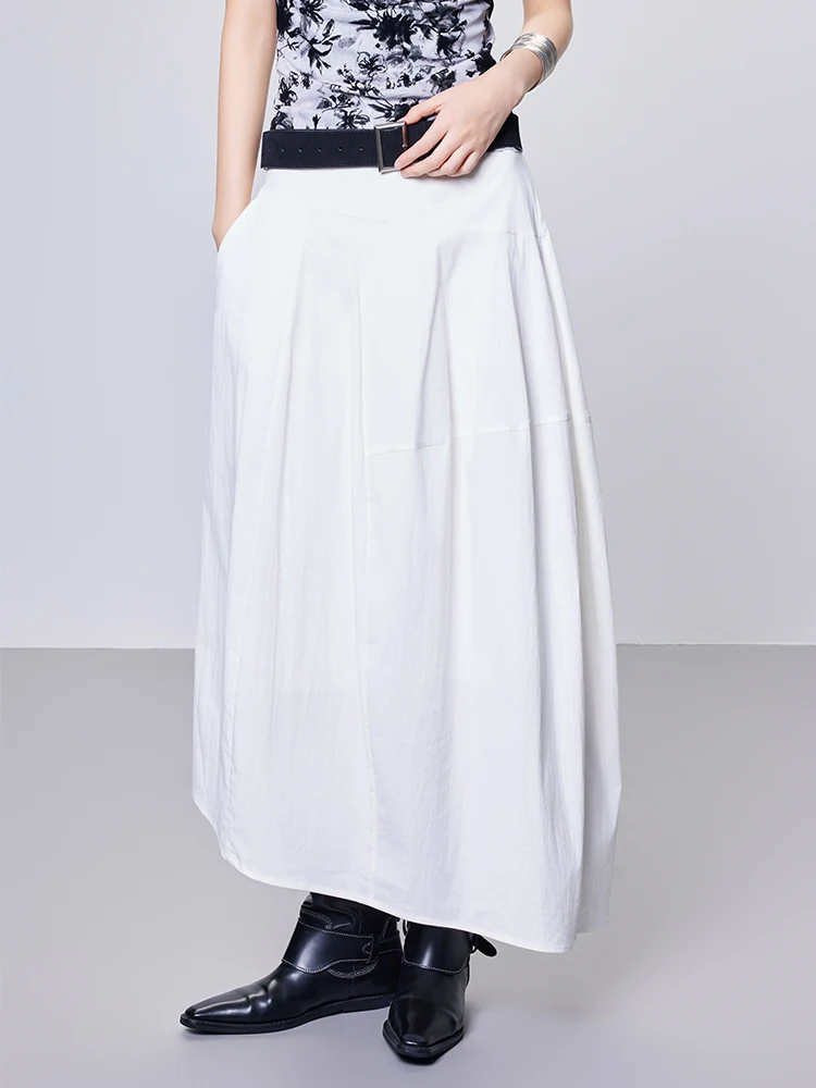 Meiyang Asymmetric Folded Texture Cotton Mid-Length Skirt High Waist A-Line Loose Fit Summer Season Regular Thin
Meiyang Asymmetric Folded Texture Cotton Mid-Length Skirt High Waist A-Line Loose Fit Summer Season Regular Thin