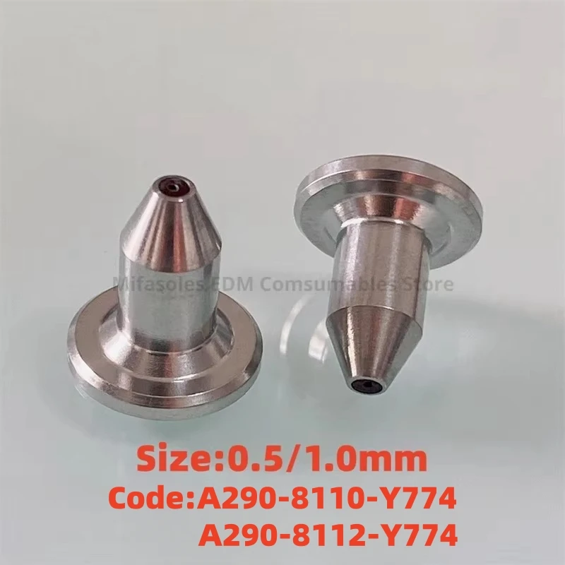 EDM Parts F124 Ruby Sub Die Guide A290-8112-Y774 A290-8110-Y774 Lower Jet Nozzle 0.5mm/1.0mm For FANUC Series Wire Cut Machines
EDM Parts F124 Ruby Sub Die Guide A290-8112-Y774 A290-8110-Y774 Lower Jet Nozzle 0.5mm/1.0mm For FANUC Series Wire Cut Machines