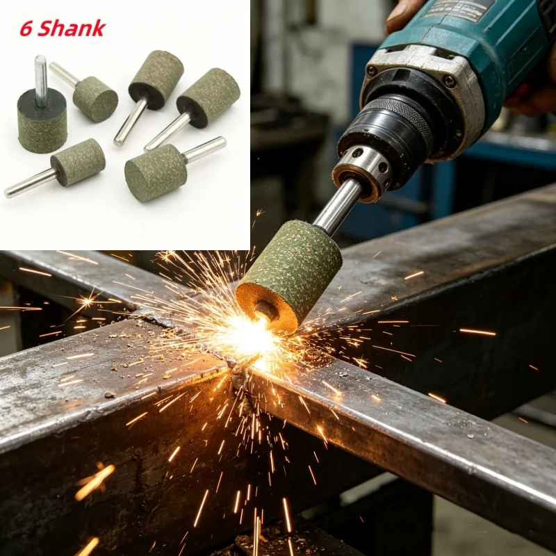 Cylinder Sesame Shaft Mounted Rubber With Abrasive Grinding Head 16/20/25mm Polishing Buffing Wheel Electric Grinder Burr Rotary
Cylinder Sesame Shaft Mounted Rubber With Abrasive Grinding Head 16/20/25mm Polishing Buffing Wheel Electric Grinder Burr Rotary