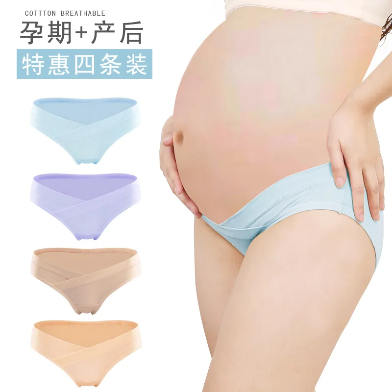 4 Piece Underwear Maternity Underwear During Pregnancy U-shaped Low-waist Support Fashionable Avant-garde Maternity Underwear
4 Piece Underwear Maternity Underwear During Pregnancy U-shaped Low-waist Support Fashionable Avant-garde Maternity Underwear