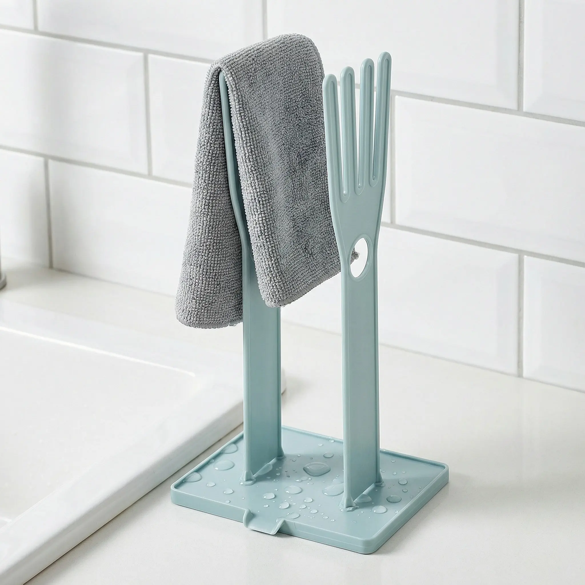 2Pcs Kitchen Glove Drying Rack Desktop Sink Storage Holder for Gloves Dishcloths Sponges Mittens Detachable Stylish Countertop
2Pcs Kitchen Glove Drying Rack Desktop Sink Storage Holder for Gloves Dishcloths Sponges Mittens Detachable Stylish Countertop