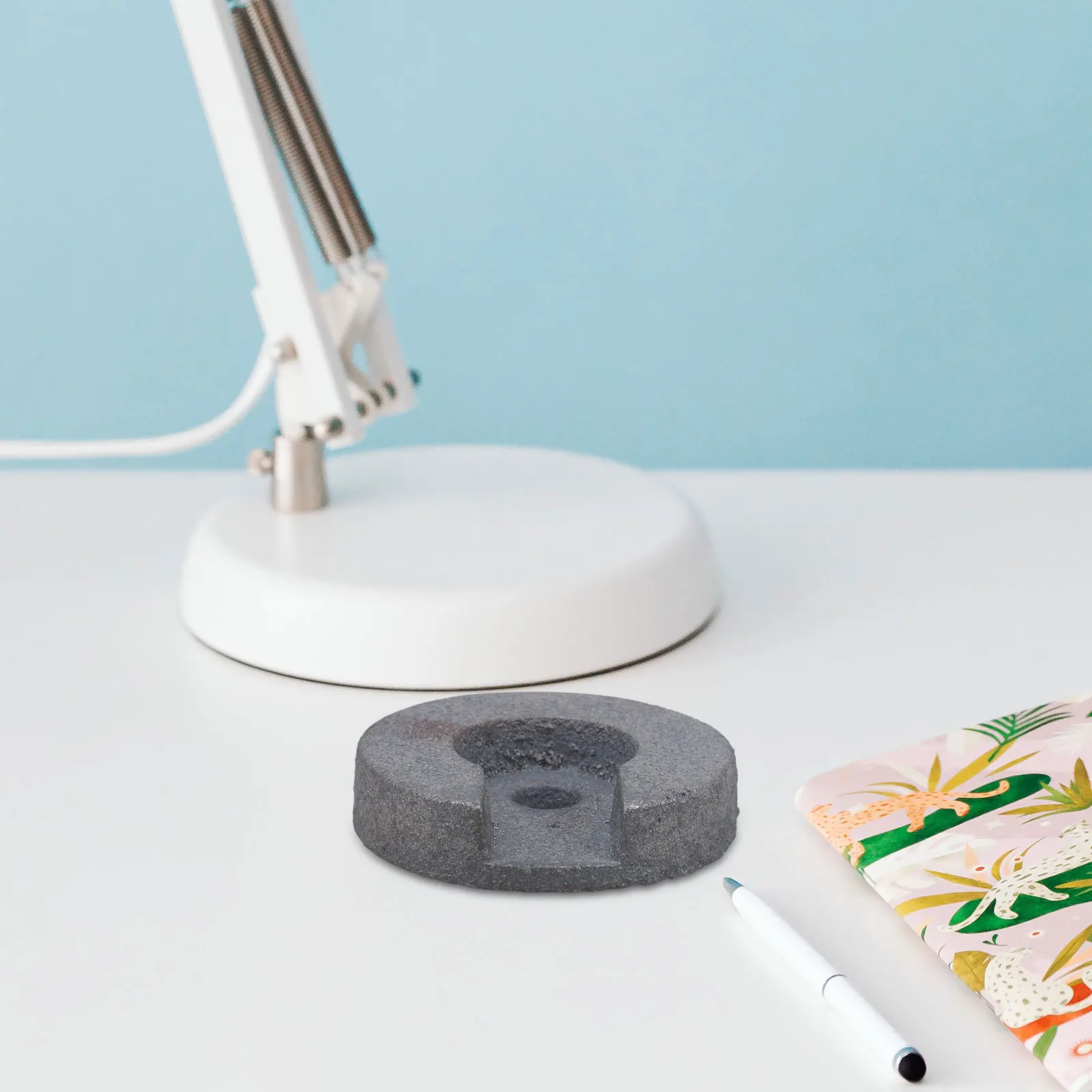 Утяжеленный железный основание для лампы, круглый дизайн, для настольных, напольных и прикроватных светильников, надежный, сверхпрочный, аксессуар для крепления осветительных приборов
Утяжеленный железный основание для лампы, круглый дизайн, для настольных, напольных и прикроватных светильников, надежный, сверхпрочный, аксессуар для крепления осветительных приборов