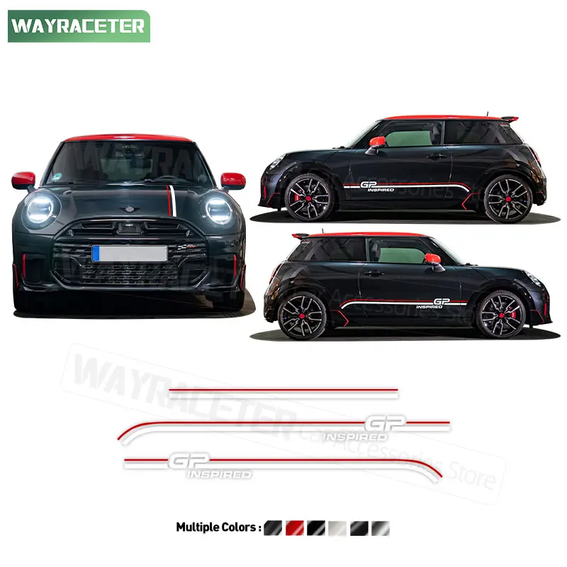 3 Pcs/Set Edition GP Inspired Door Side Stripes Sticker Bonnet Hood Vinyl Decal For MINI Cooper F66 JCW F65 F67 2025 2026 J01
3 Pcs/Set Edition GP Inspired Door Side Stripes Sticker Bonnet Hood Vinyl Decal For MINI Cooper F66 JCW F65 F67 2025 2026 J01