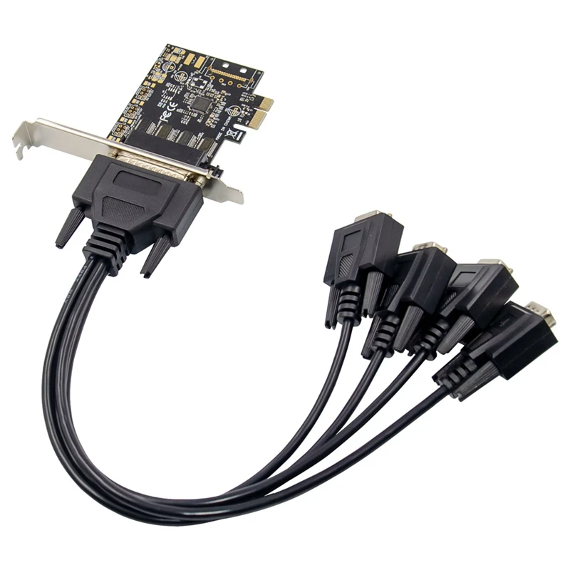 Control Card ST331 Pcie X1 AX99100 4S Industrial RS232 COM Port Control Card Multifunction Convenient Expansion Card
Control Card ST331 Pcie X1 AX99100 4S Industrial RS232 COM Port Control Card Multifunction Convenient Expansion Card
