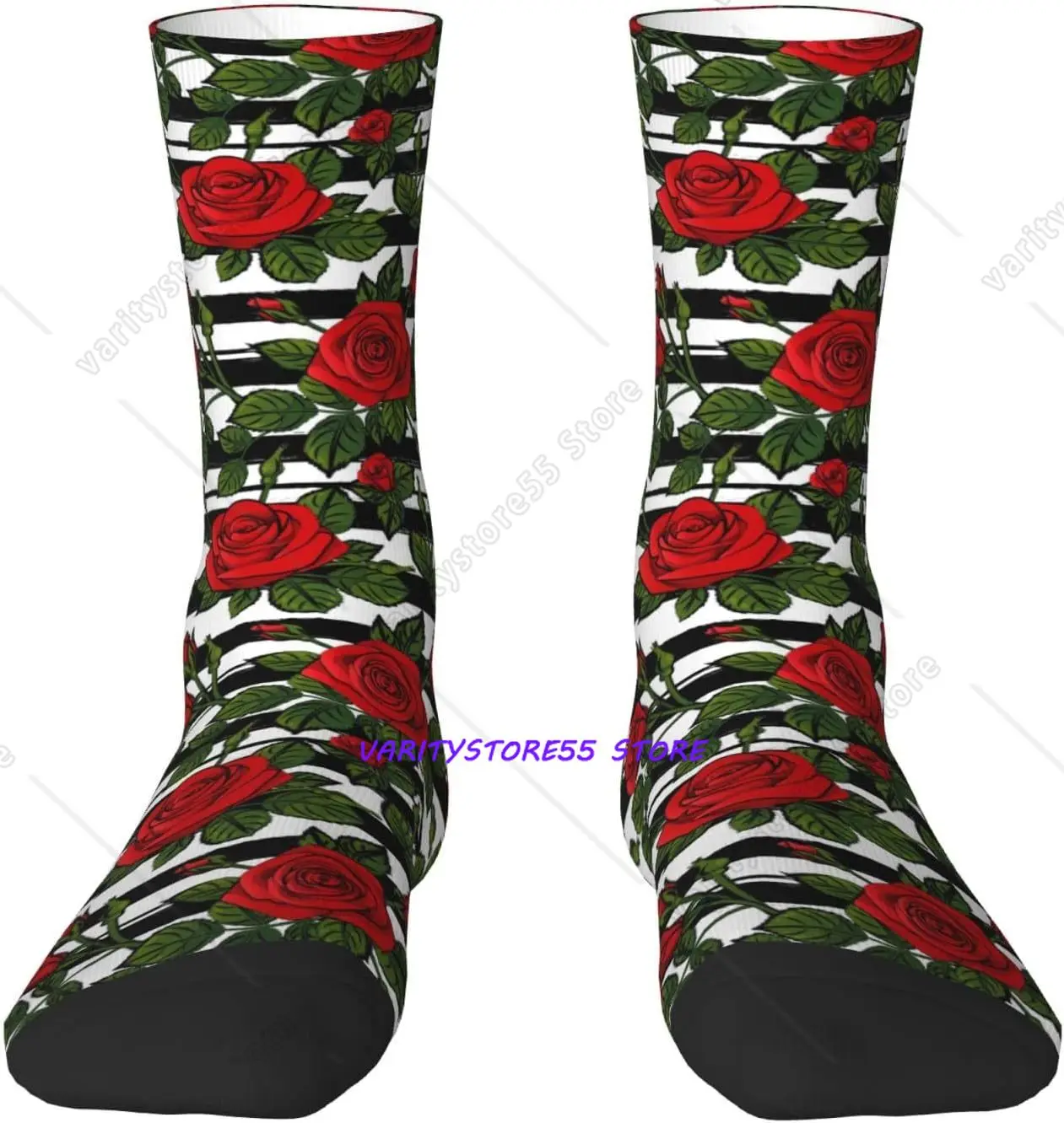 Rose Crew Socks Womens Socks Dress Flower Stockings Gifts Novelty
Rose Crew Socks Womens Socks Dress Flower Stockings Gifts Novelty