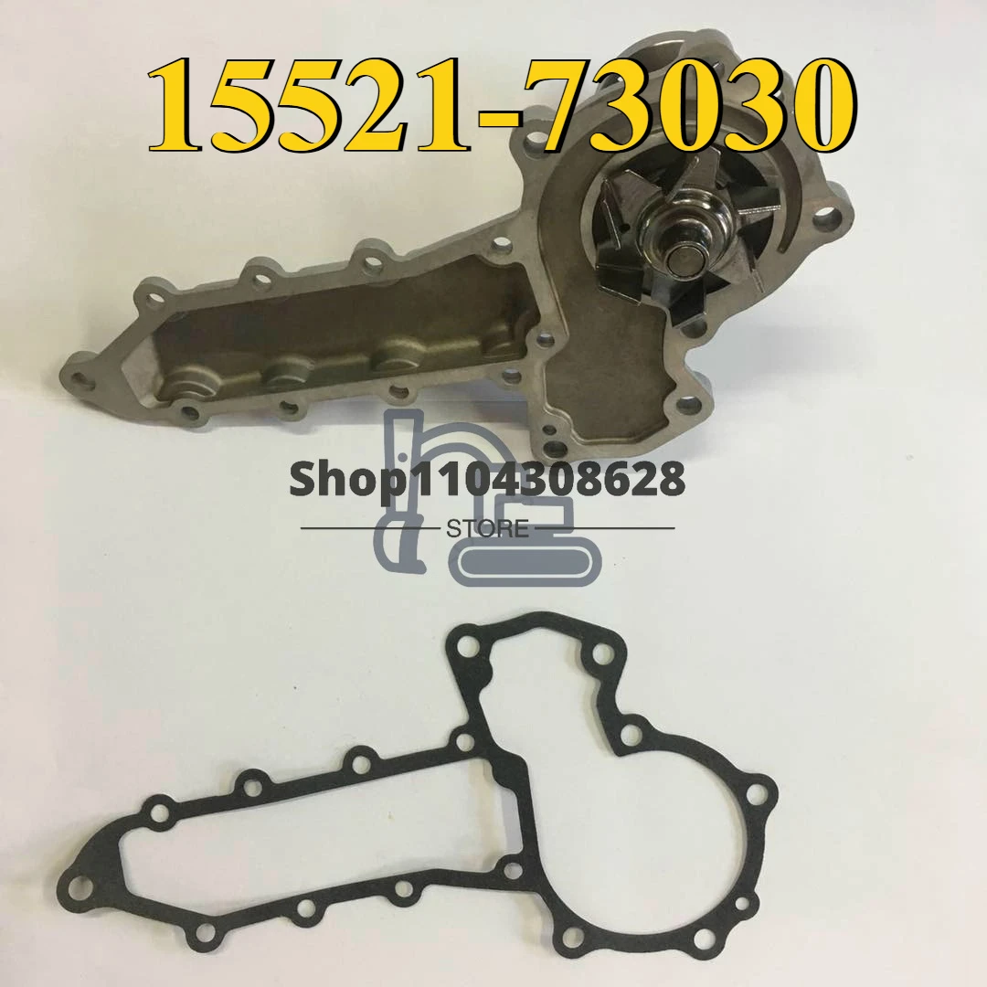 15521-73039 Water Pump 15521-73030 For Kubota Excavator D1402 D1102 D1703 V1903 V2203 V2403 Engine
15521-73039 Water Pump 15521-73030 For Kubota Excavator D1402 D1102 D1703 V1903 V2203 V2403 Engine
