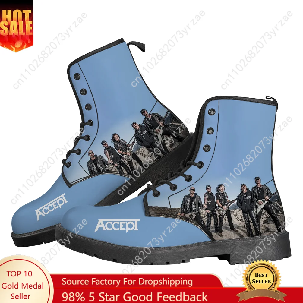 Accept Band Made Boots Mens Womens Teenager Shoes Casual Boot Outdoor Light High Quality Couple Print Demand Custom Made Shoe
Accept Band Made Boots Mens Womens Teenager Shoes Casual Boot Outdoor Light High Quality Couple Print Demand Custom Made Shoe