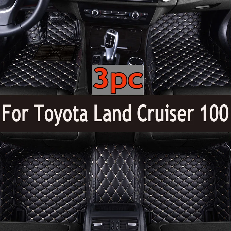 Custom Auto Luxury Leather Car Floor Mat For Toyota Land Cruiser 100 2002 2003 Car Mat Full Set Women Waterproof Accessories
Custom Auto Luxury Leather Car Floor Mat For Toyota Land Cruiser 100 2002 2003 Car Mat Full Set Women Waterproof Accessories