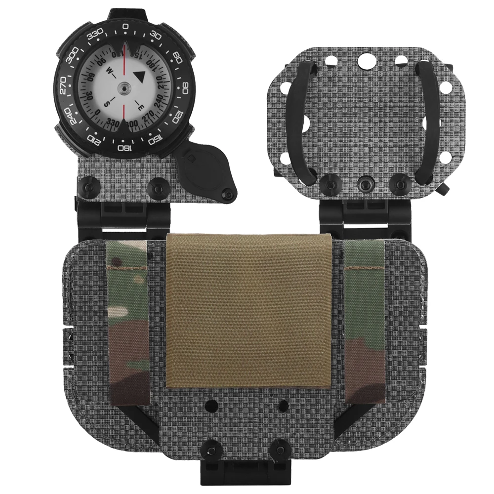 Outdoor Survival Compass Tactical Skydiving GPS Module Panel for Hunting Vest Plate Carrier MOLLE Holder Phone Navigation Board
Outdoor Survival Compass Tactical Skydiving GPS Module Panel for Hunting Vest Plate Carrier MOLLE Holder Phone Navigation Board