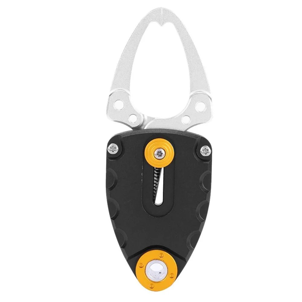 Durable Mini Fish Lip Gripper Aluminum Alloy 9.4*3.5cm Fishing Gripper Lightweight Fish Controller Bass Fishing
Durable Mini Fish Lip Gripper Aluminum Alloy 9.4*3.5cm Fishing Gripper Lightweight Fish Controller Bass Fishing
