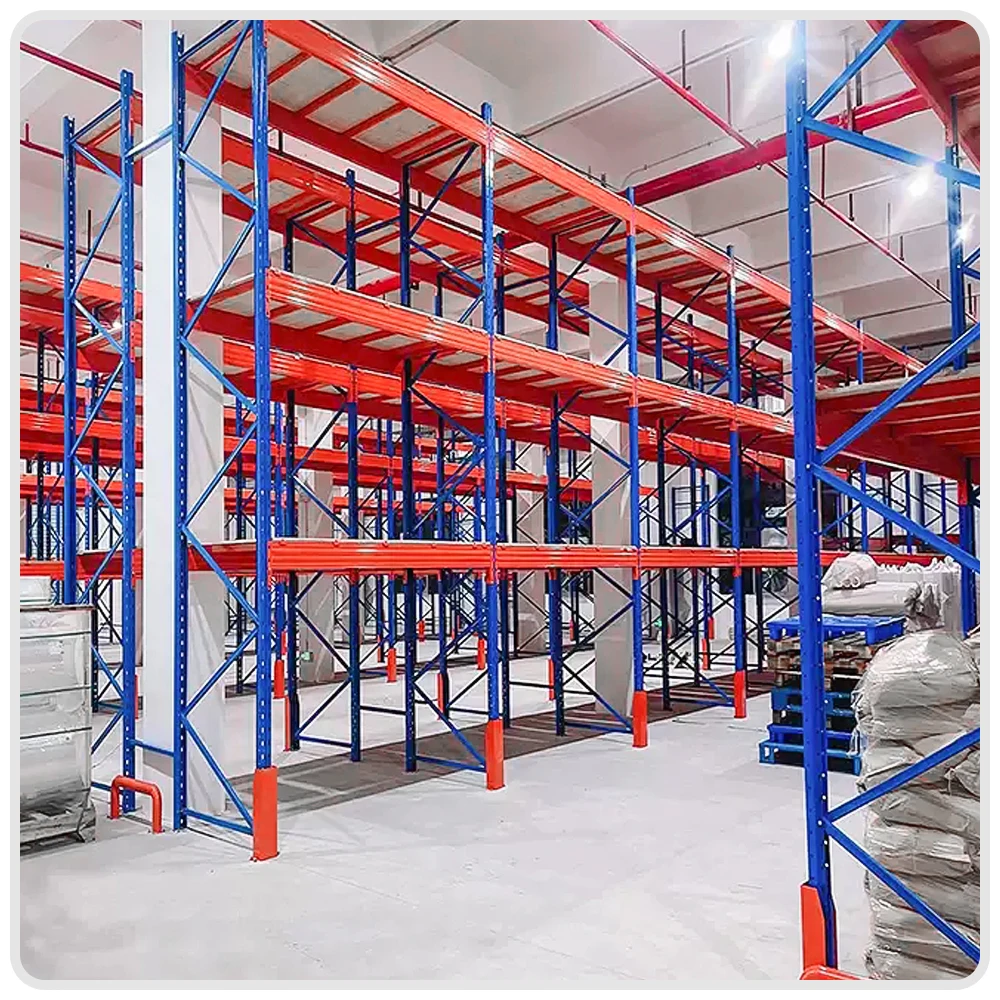Professional Supplier Heavy Duty Selective Pallet Racking Customized Size Metal Shelf Rack Large Loading Shelves and Racks