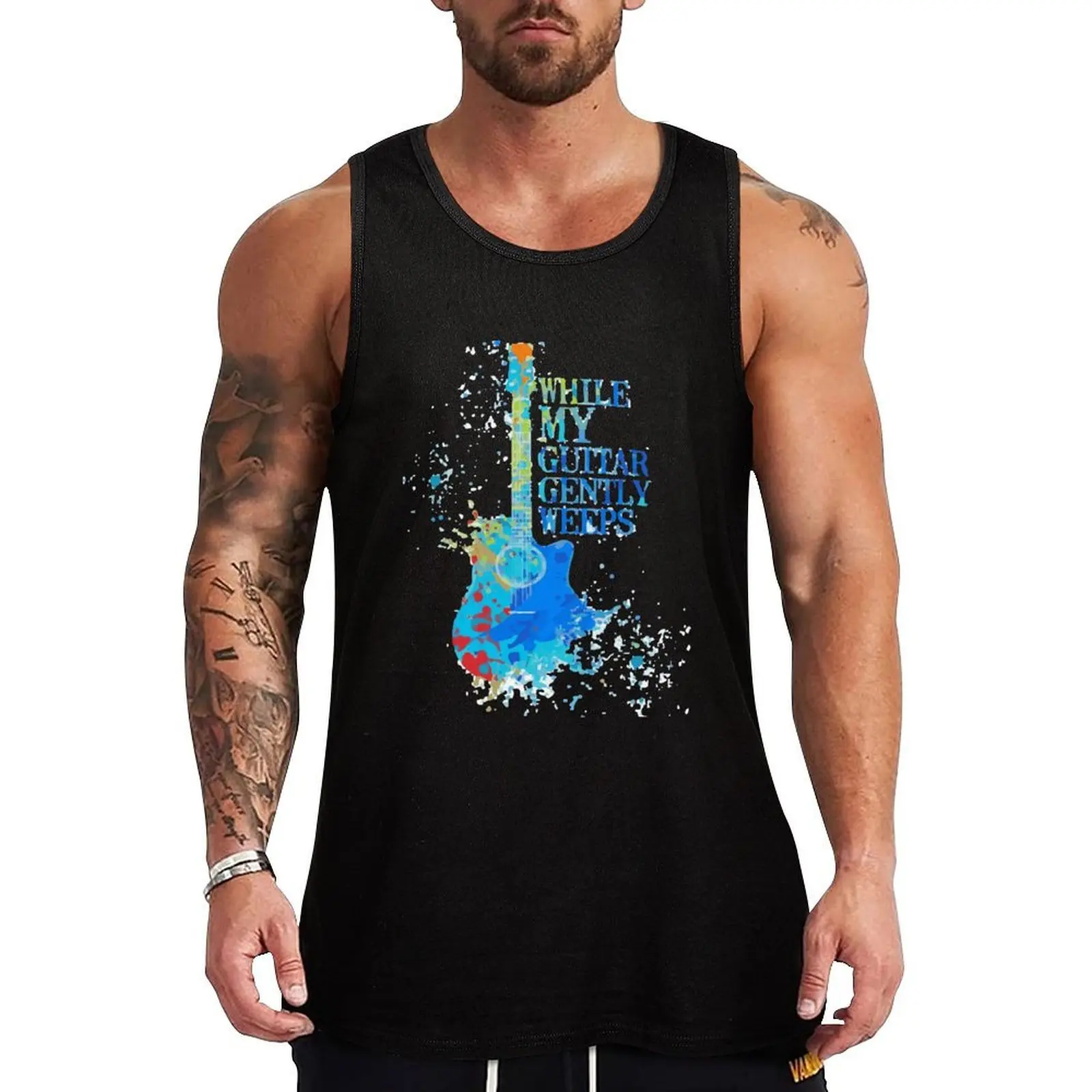 While My Guitar Gently Weeps Design Tank Top Daily Casual Tank Top Relaxed Fit Sleeveless Summer
While My Guitar Gently Weeps Design Tank Top Daily Casual Tank Top Relaxed Fit Sleeveless Summer