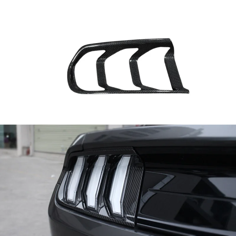 For Ford Mustang Real Dry Carbon Fiber Rear Taillight Cover Frame Shell Decorative exterior modification 2014-2017 Accessories
For Ford Mustang Real Dry Carbon Fiber Rear Taillight Cover Frame Shell Decorative exterior modification 2014-2017 Accessories