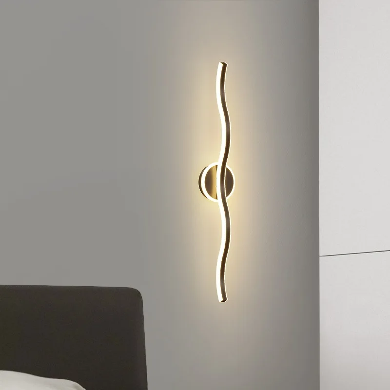 Line Wall Lights LED Modern Bedroom Light Nordic Simple Indoor Bedside Living Room Sofa Background Decor Aisle Wall Lamps
Line Wall Lights LED Modern Bedroom Light Nordic Simple Indoor Bedside Living Room Sofa Background Decor Aisle Wall Lamps