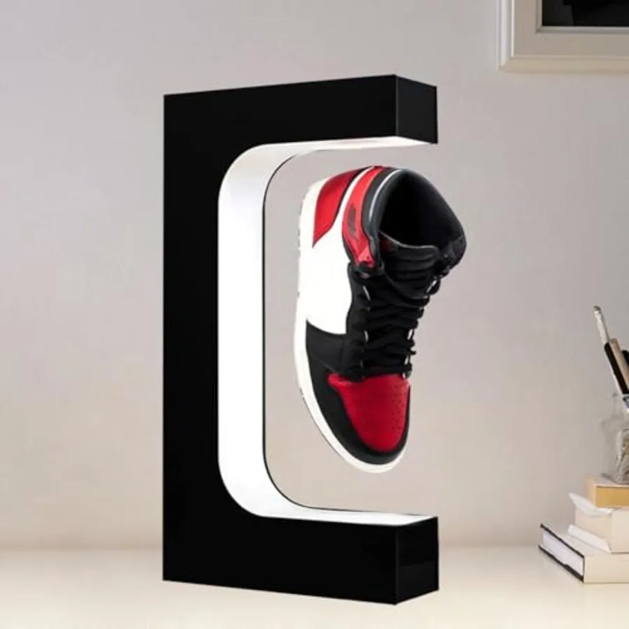 【New model】Floating Shoe Display Magnetic Levitating Sneaker Stand Holder Rotation Acrylic Rack with LED Light for Gift Adverti
【New model】Floating Shoe Display Magnetic Levitating Sneaker Stand Holder Rotation Acrylic Rack with LED Light for Gift Adverti