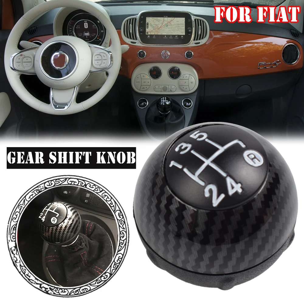 Для Fiat 500 500C 2007-2018 5 6-скоростная ручка переключения передач, кожаная глянцевая черная крышка, замена
Для Fiat 500 500C 2007-2018 5 6-скоростная ручка переключения передач, кожаная глянцевая черная крышка, замена