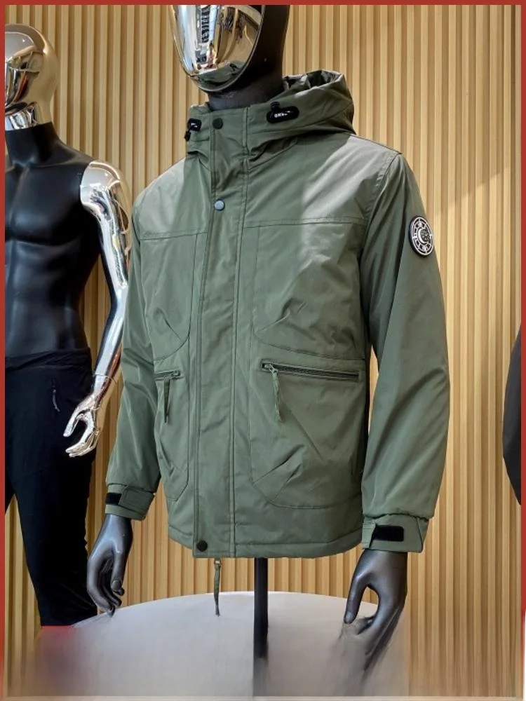 Техническая футболка-в-одному, мужская уличная спортивная куртка на подкладке, дышащая, осенне-зимняя, повседневная, износостойкая для ношения
Техническая футболка-в-одному, мужская уличная спортивная куртка на подкладке, дышащая, осенне-зимняя, повседневная, износостойкая для ношения