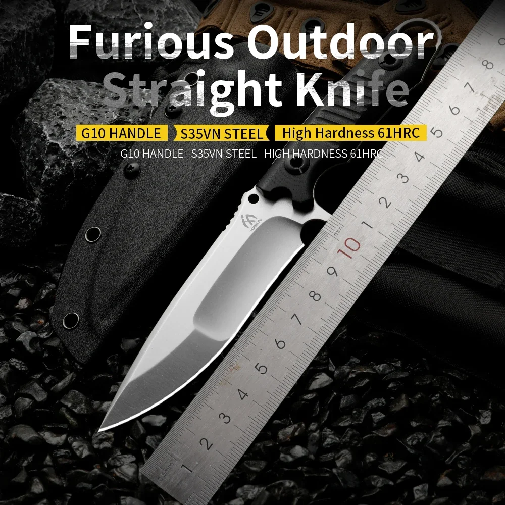 High quality multifunctional fixed blade - outdoor camping, rescue, and emergency survival knife, men's gift
High quality multifunctional fixed blade - outdoor camping, rescue, and emergency survival knife, men's gift