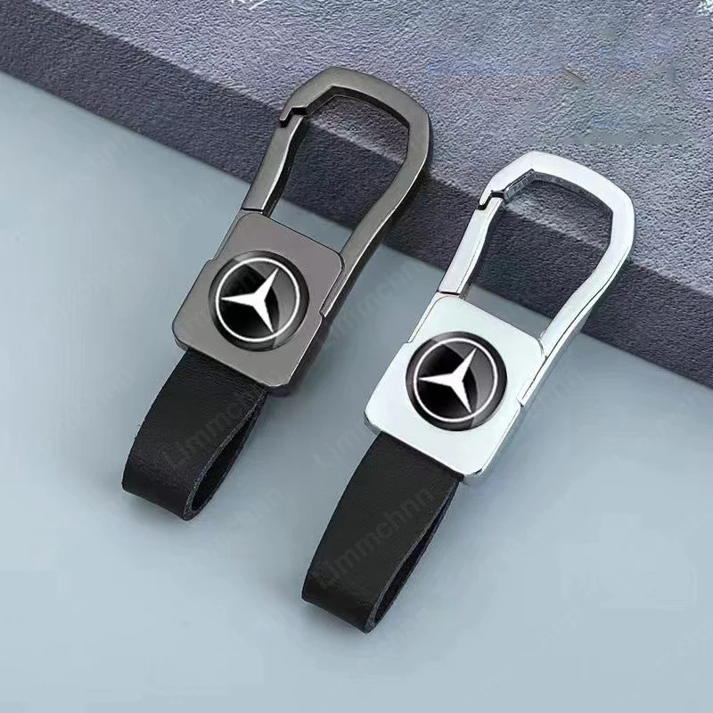 Metal And Leather Car Logo Key Chain Car Emblem Keyring Accessorie For Mercedes Benz AMG W211 W210 W213 W203 W205 W211 W204 W203
Metal And Leather Car Logo Key Chain Car Emblem Keyring Accessorie For Mercedes Benz AMG W211 W210 W213 W203 W205 W211 W204 W203