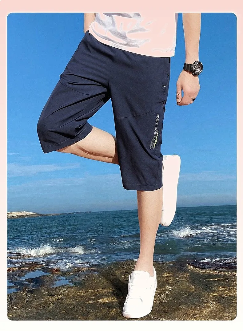 2025 New Men's Seven Point Ice Silk Zipper Pocket Casual Pants Breathable Elastic Slimming Summer Outdoor
2025 New Men's Seven Point Ice Silk Zipper Pocket Casual Pants Breathable Elastic Slimming Summer Outdoor