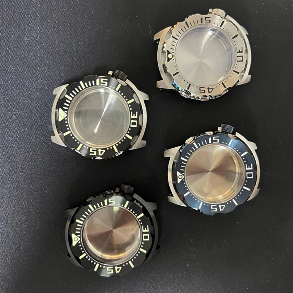 45.4MM Steel Watch Case Waterproof Monster Shell / Watch Strap Band for NH35/ NH36/ NH36A Watch Movement Part
45.4MM Steel Watch Case Waterproof Monster Shell / Watch Strap Band for NH35/ NH36/ NH36A Watch Movement Part