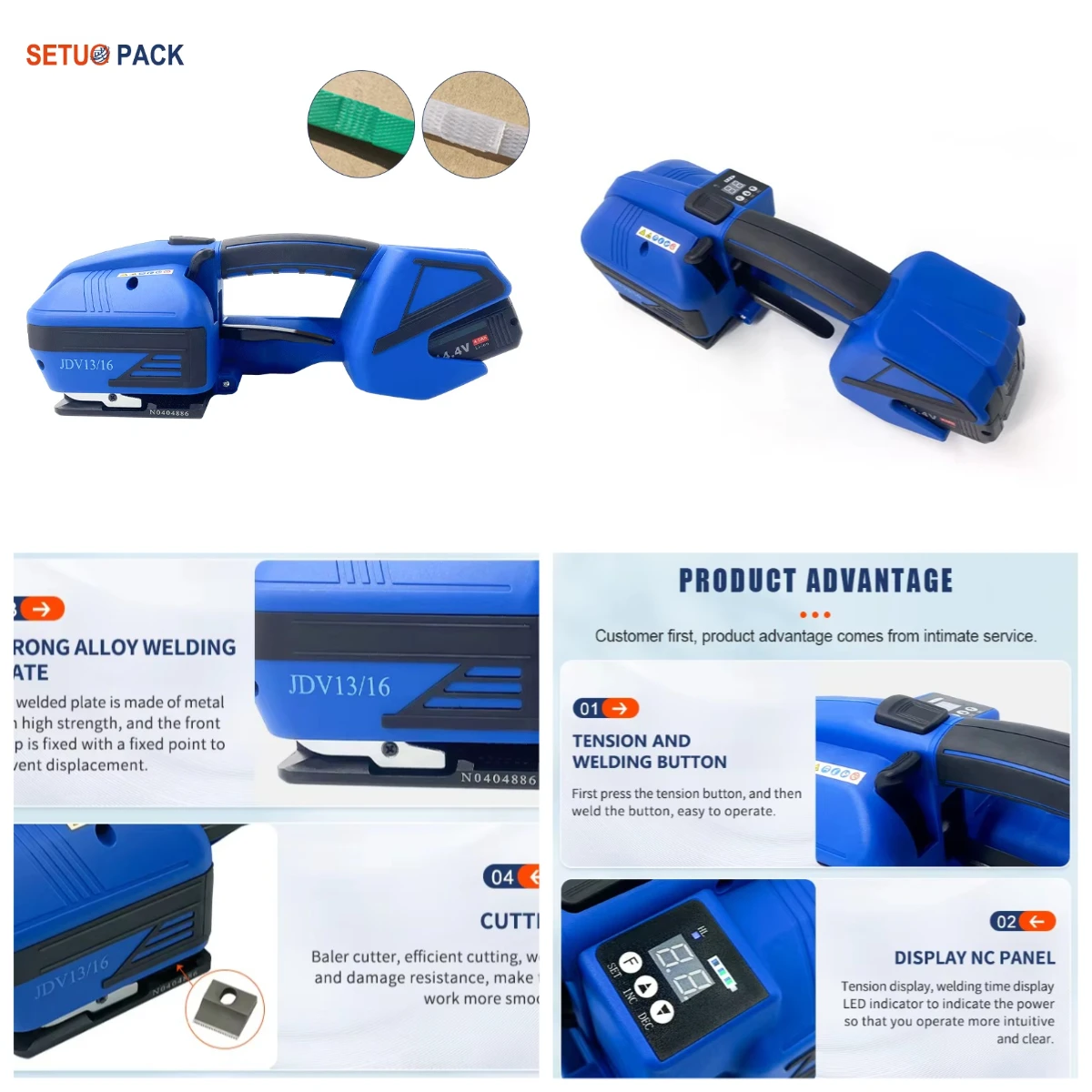 STLF OYPJDV 13 16 Automatic Heavy Multi-Function pp Plastic Strap Wrapping Tool Carton Three-in-one Handheld Belt Strapping Mach
STLF OYPJDV 13 16 Automatic Heavy Multi-Function pp Plastic Strap Wrapping Tool Carton Three-in-one Handheld Belt Strapping Mach