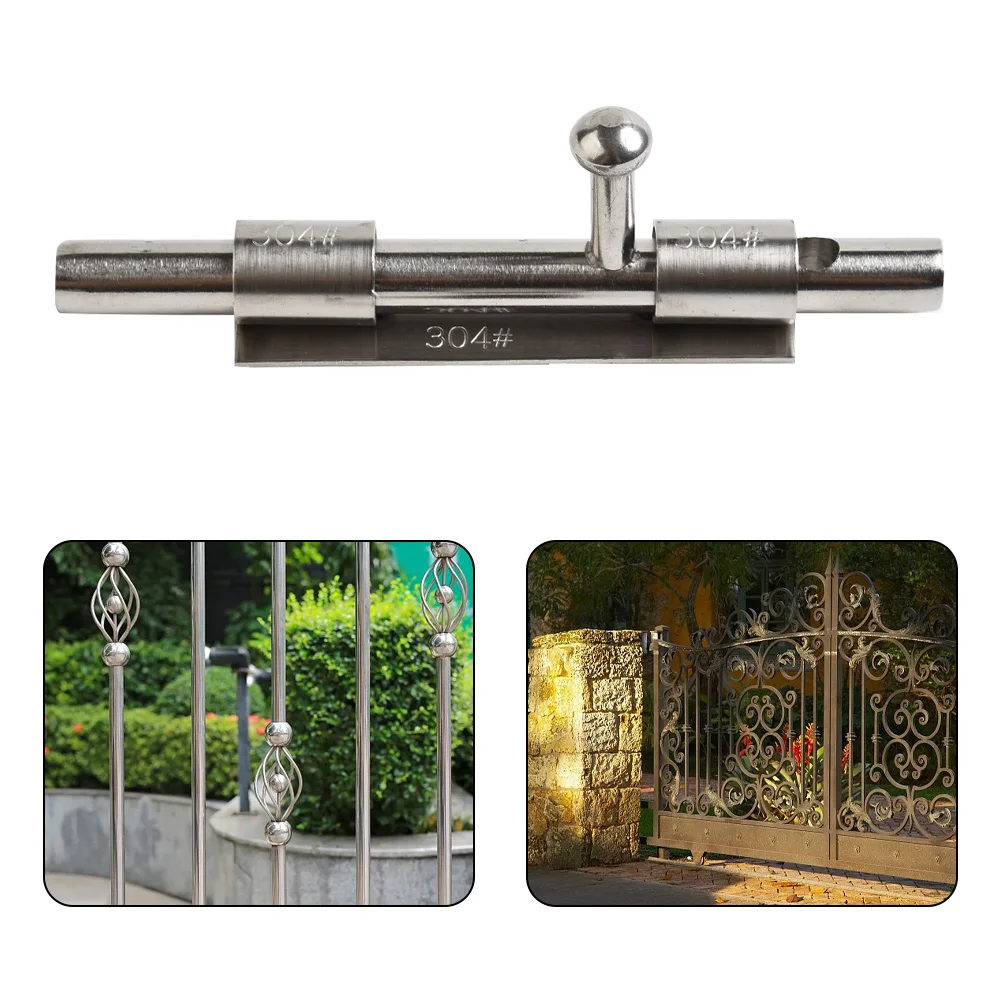 Bolt Hasp Staple Gate Safety Door Latch Stainless Steel Door Bolt Sliding Lock Home Garden Latch Hardware
Bolt Hasp Staple Gate Safety Door Latch Stainless Steel Door Bolt Sliding Lock Home Garden Latch Hardware